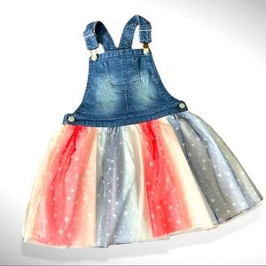 EPIC THREADS LITTLE GIRLS ALL OVER PRINT OVERALL TUTU SKIRTALL